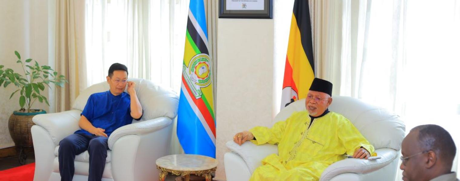 Hon. Odongo meets Chinese Ambassador